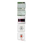 SCHNEIDER ELECTRIC - BEHINDERTEN-WC-SET m USV-Netzteil DIN-Schiene 40+Punkte (SIGMA) FASHION reinweiß