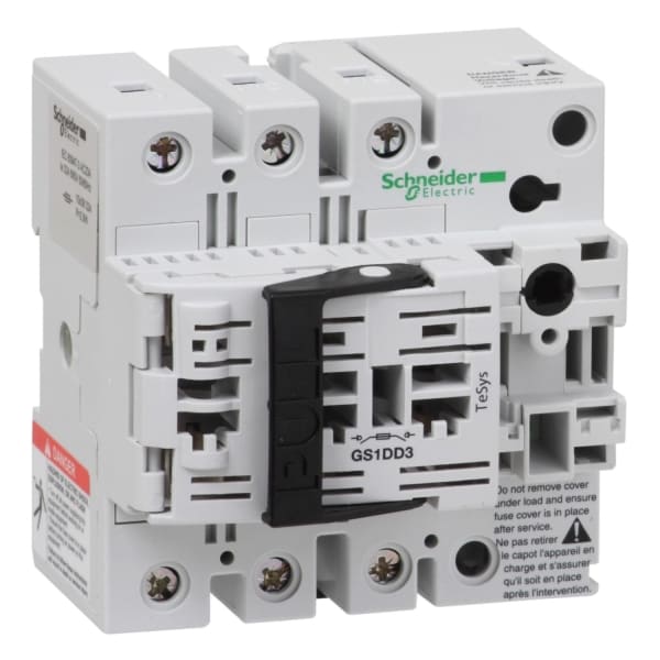 SCHNEIDER ELECTRIC - Gesicherter Trennschalter-Sockel GS1 3p 3 F, NFC, 32A