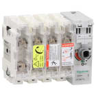 SCHNEIDER ELECTRIC - Lasttrennschalter m. Sicherungen TeSys GS2F, 4p, 50A, DIN 14x51mm