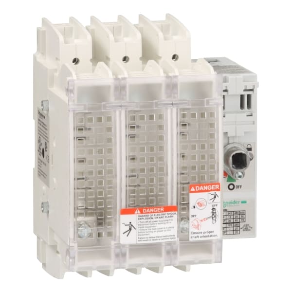 SCHNEIDER ELECTRIC - TeSys GS, Sicherung für Lasttrennschalter, 3-polig, UL, 100A, Sicherungsgröße J