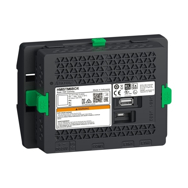 SCHNEIDER ELECTRIC - STM6 Gateway Box, ohne Display, inkl. Web Viewer RT und Hutschienenadapter