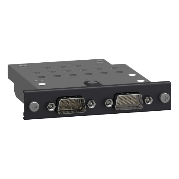 SCHNEIDER ELECTRIC - P6 Slot-in Erweiterung, 2x RS-232C, D-Sub 9-polig, isoliert