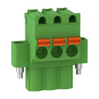 SCHNEIDER ELECTRIC - Steckverbinder mit Befestigungsschrauben für Spannungsversorgungskabel (Typ Winkel, 5 Stück/Satz)
