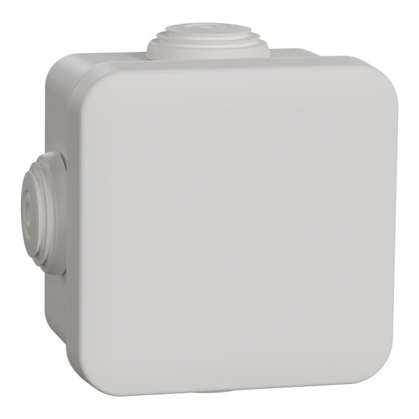 SCHNEIDER ELECTRIC - Abzweigdose 65X65X45 weiss 4 Einfuerungen (VPE 5ST)