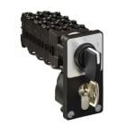 SCHNEIDER ELECTRIC - Nockenstufenschalter, 4p, 60 °, 12A, Frontmontage, schwarzer Griff