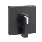 SCHNEIDER ELECTRIC - Betätigungselement 60x60mm, schwarz, Knebel, schwarz, zum Gravieren