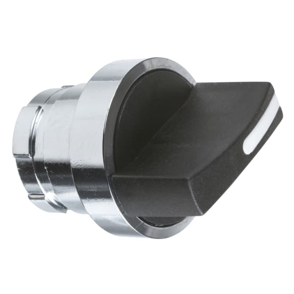 SCHNEIDER ELECTRIC - Betätigungselement m. Frontring Ø 28,5mm, Metall, Knebel, schwarz Standard