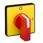SCHNEIDER ELECTRIC - Betätigungselement 45x45mm, gelb, Knebel, rot, O-I