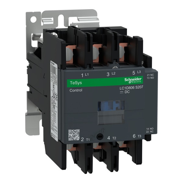 SCHNEIDER ELECTRIC - CONTACTEUR 80A-3P- COSSES FERMEES-110VDC