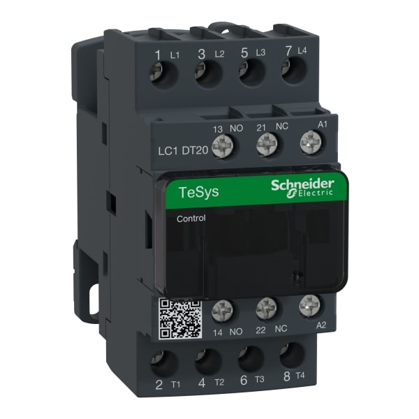 SCHNEIDER ELECTRIC - Leistungsschütz, 4p+1S+1Ö, 20A/AC1, Spule 48V 50/60Hz