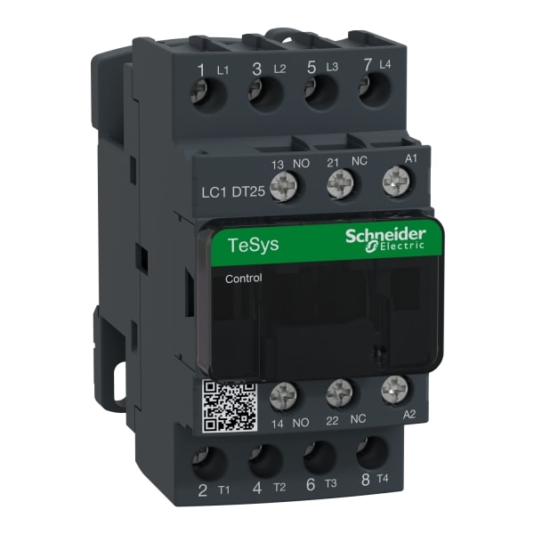 SCHNEIDER ELECTRIC - Leistungsschütz, 4p+1S+1Ö, 25A/AC1, Spule 240V 50/60Hz