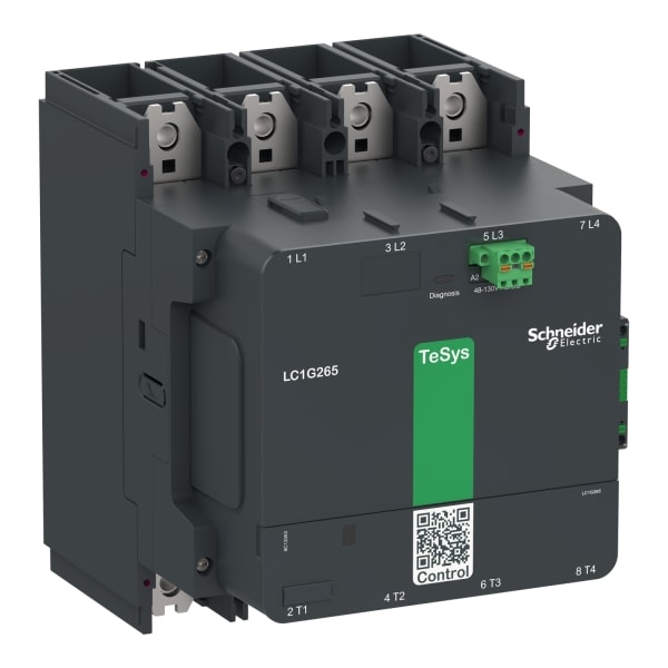 SCHNEIDER ELECTRIC - Leistungsschütz TeSys control - Giga, 4-polig, 440A AC1, 48-130V ACDC Spule
