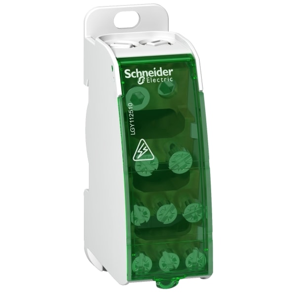 SCHNEIDER ELECTRIC - Klemmenblock Linergy 125A, 1-polig, 10 Stück, Schraubanschlüsse
