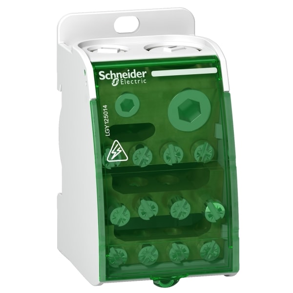 SCHNEIDER ELECTRIC - Klemmenblock Linergy 250A, 1-polig, 14 Stück Schraubanschlüsse