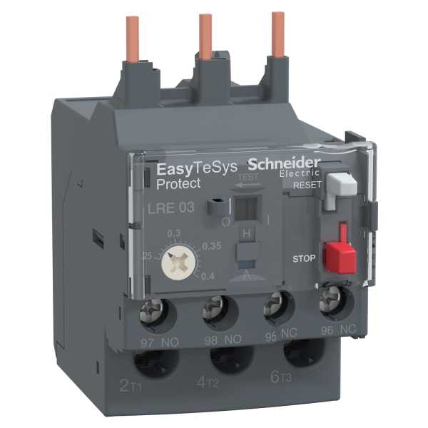 SCHNEIDER ELECTRIC - EasyPact TVS Differential-Thermalüberlastrelais 0,25...0,4 A - Klasse 10A