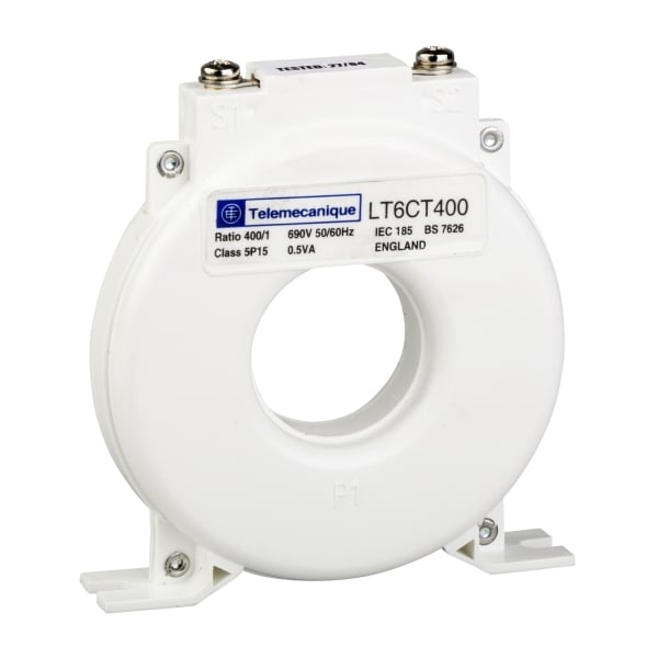SCHNEIDER ELECTRIC - Stromwandler TeSys T LT6CT, 400/1A, Exaktheit: Klasse 5p