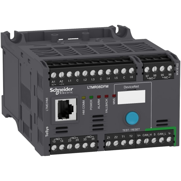 SCHNEIDER ELECTRIC - Controller Motormanagement LTM R TeSys T, 100-240V AC 8A für DeviceNet