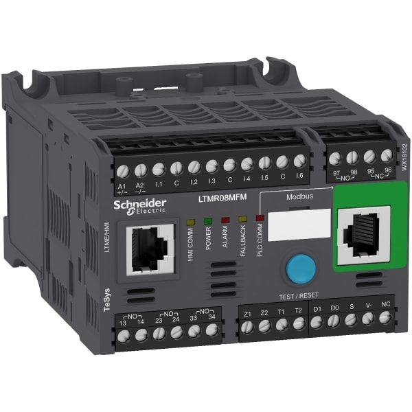 SCHNEIDER ELECTRIC - Controller Motormanagement LTM R TeSys T, 100-240V AC 8A für Modbus
