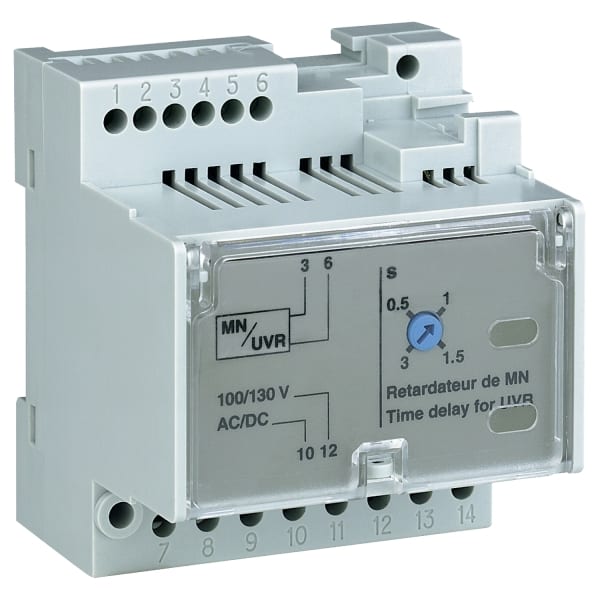 SCHNEIDER ELECTRIC - Verzögerungseinheit MN Unterspannungsauslöser 380/480V AC/DC Zeit einstellbar