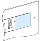 SCHNEIDER ELECTRIC - PrismaSeT-P, Abdeckplatte, teilbar,ComPacT NSX/NSX Vigi100-250,Höhe=85mm,Länge=147mm,RAL9003,(4Stück)