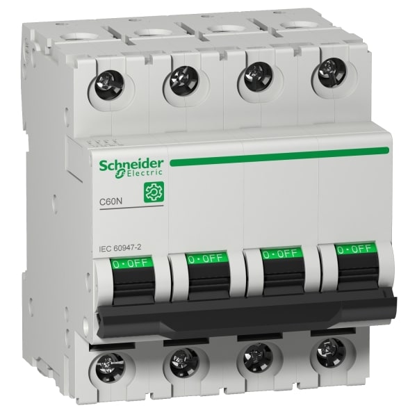 SCHNEIDER ELECTRIC - Multi 9 OEM LS-Schalter C60N 4-polig 4A B-Char. 10kA IEC60947-2