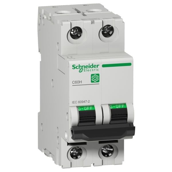 SCHNEIDER ELECTRIC - Multi 9 OEM LS-Schalter C60H 2-polig 6A C-Char. 15kA IEC60947-2