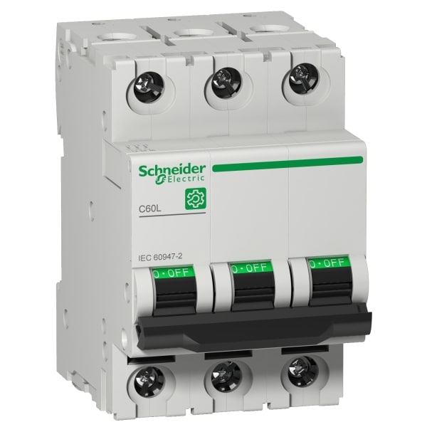 SCHNEIDER ELECTRIC - Multi 9 OEM LS-Schalter C60L 3-polig 16A C-Char. 25kA IEC60947-2
