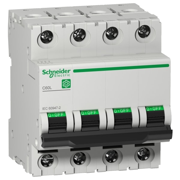 SCHNEIDER ELECTRIC - Multi 9 OEM LS-Schalter C60L 4-polig 2A C-Char. 25kA IEC60947-2
