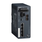 SCHNEIDER ELECTRIC - Modicon Managed Switch, 4 Ports für Kupfer (4TX 10/100 Mbit/s) + 1 für Glasfaser Singlemode (1FX-SM 100 Mbit/s)