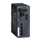 SCHNEIDER ELECTRIC - Modicon Managed Switch, 4 Ports für Kupfer (4TX 10/100 Mbit/s) + 1 für Glasfaser Multimode (1FX-MM 100 Mbit/s)