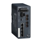 SCHNEIDER ELECTRIC - Modicon Managed Switch, 4 Ports für Kupfer (4TX 10/100 Mbit/s) + 2 für Glasfaser Multimode (2FX-MM 100 Mbit/s)