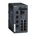 SCHNEIDER ELECTRIC - Modicon Managed Switch, 8 Ports für Kupfer (8TX 10/100 Mbit/s) + 4 Gigabit SFP-Ports (100/1000 Mbit/s)