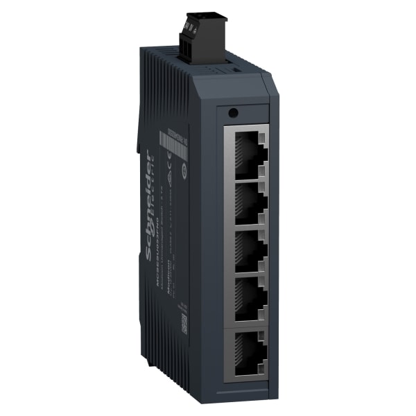 SCHNEIDER ELECTRIC - Modicon Unmanaged Switch, 5 Ports für Kupfer (4TX 10/100 Mbit/s)
