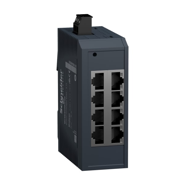 SCHNEIDER ELECTRIC - Modicon Unmanaged Switch, 8 Ports für Kupfer (8TX 10/100 Mbit/s)