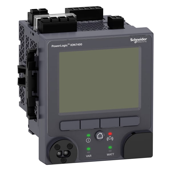 SCHNEIDER ELECTRIC - Netzanalysator ION7400 für Fronteinbau, integriertes Display, opt.Schnittstelle