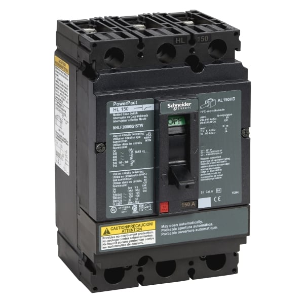 SCHNEIDER ELECTRIC - Lasttrennschalter – PowerPact-Multistandard – H-Rahmen – 150 A – 125 kA