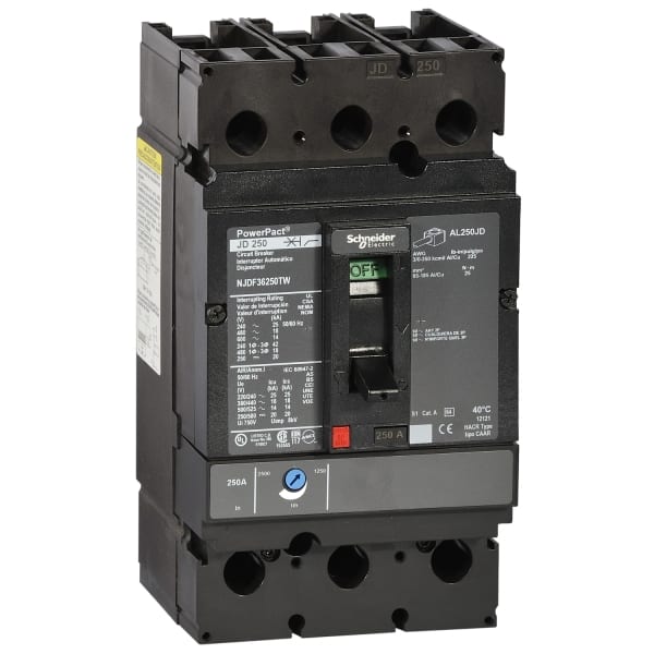 SCHNEIDER ELECTRIC - PowerPact-Multistandard, J-Typ, 250A, TM-Auslöseeinheit,65kA/480V