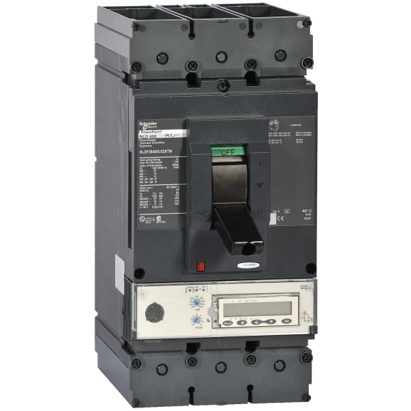 SCHNEIDER ELECTRIC - PowerPact-Multistandard, L-Rahmen, 600 A, 100 kA, Auslösegerät Micrologic 5.3 A