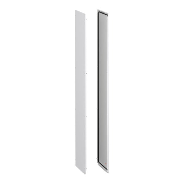 SCHNEIDER ELECTRIC - Seitenwände, Außenbefestigung, PrismaSeT HD, für elektrische Gehäuse H 2000 x T 500mm, RAL9003, 2 er-Set