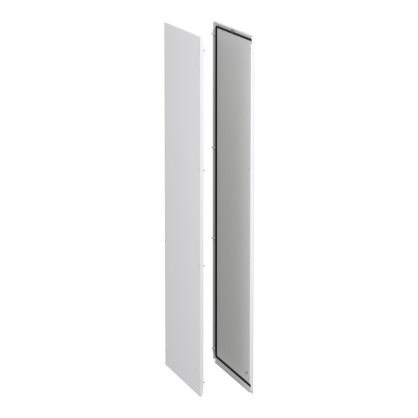 SCHNEIDER ELECTRIC - Seitenwände, Außenbefestigung, PrismaSeT HD, für elektrische Gehäuse H 2000 x T 800mm, RAL9003, 2er-Set