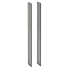 SCHNEIDER ELECTRIC - 3 Seitenwände, Edelstahl 304L. Scotch Brite®-Oberfläche für SFX H2000xT400mm