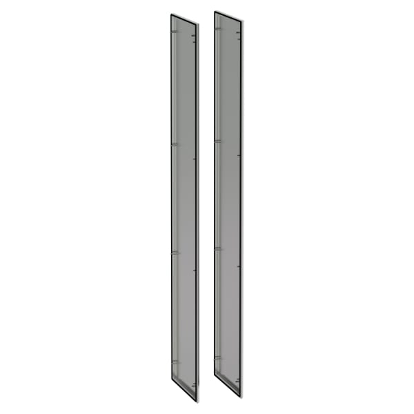 SCHNEIDER ELECTRIC - 4 Seitenwände, Edelstahl 304L. Scotch Brite®-Oberfläche für SFX H2000xT500mm