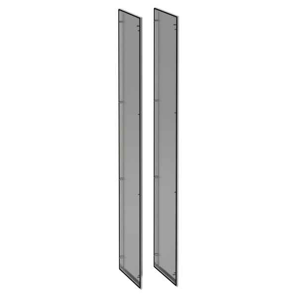 SCHNEIDER ELECTRIC - 5 Seitenwände, Edelstahl 304L. Scotch Brite®-Oberfläche für SFX H2000xT600mm