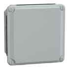 SCHNEIDER ELECTRIC - Stahlgehäuse 105x105x49 niedrig Drückplatte