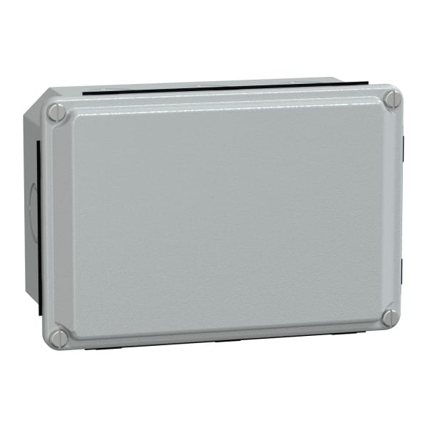 SCHNEIDER ELECTRIC - Stahlgehäuse 155x105x61 niedrig Drückplatte