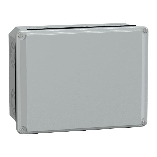 SCHNEIDER ELECTRIC - Stahlgehäuse 206x156x83 niedrig Drückplatte