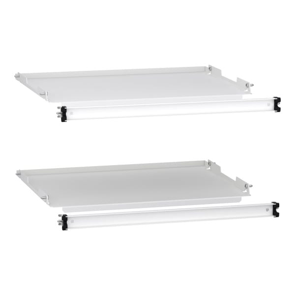 SCHNEIDER ELECTRIC - Horizontale Trennwand, PanelSeT SFN, für elektrische Gehäuse der Motorsteuerungszentrale B 600 x T 600, form 3,2er-Set