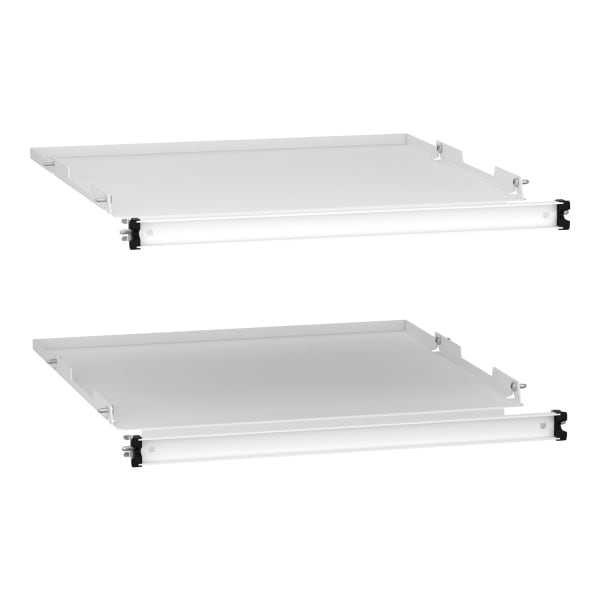 SCHNEIDER ELECTRIC - Horizontale Trennwand, PanelSeT SFN, für elektrische Gehäuse der Motorsteuerungszentrale B 600 x T 600, form 3,2er-Set