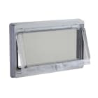 SCHNEIDER ELECTRIC - Kunststofffenster mit klappbarem, tranp. Deckel, IP 55, L78xB180mm.