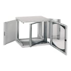 SCHNEIDER ELECTRIC - Actassi OPB, Wand-Rack, 9HE B600 T500 schwenk 19''-Glastür R7035